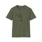 Tiger Sketch T‑Shirt — 'art jungle' Minimalist Animal Graphic Tee