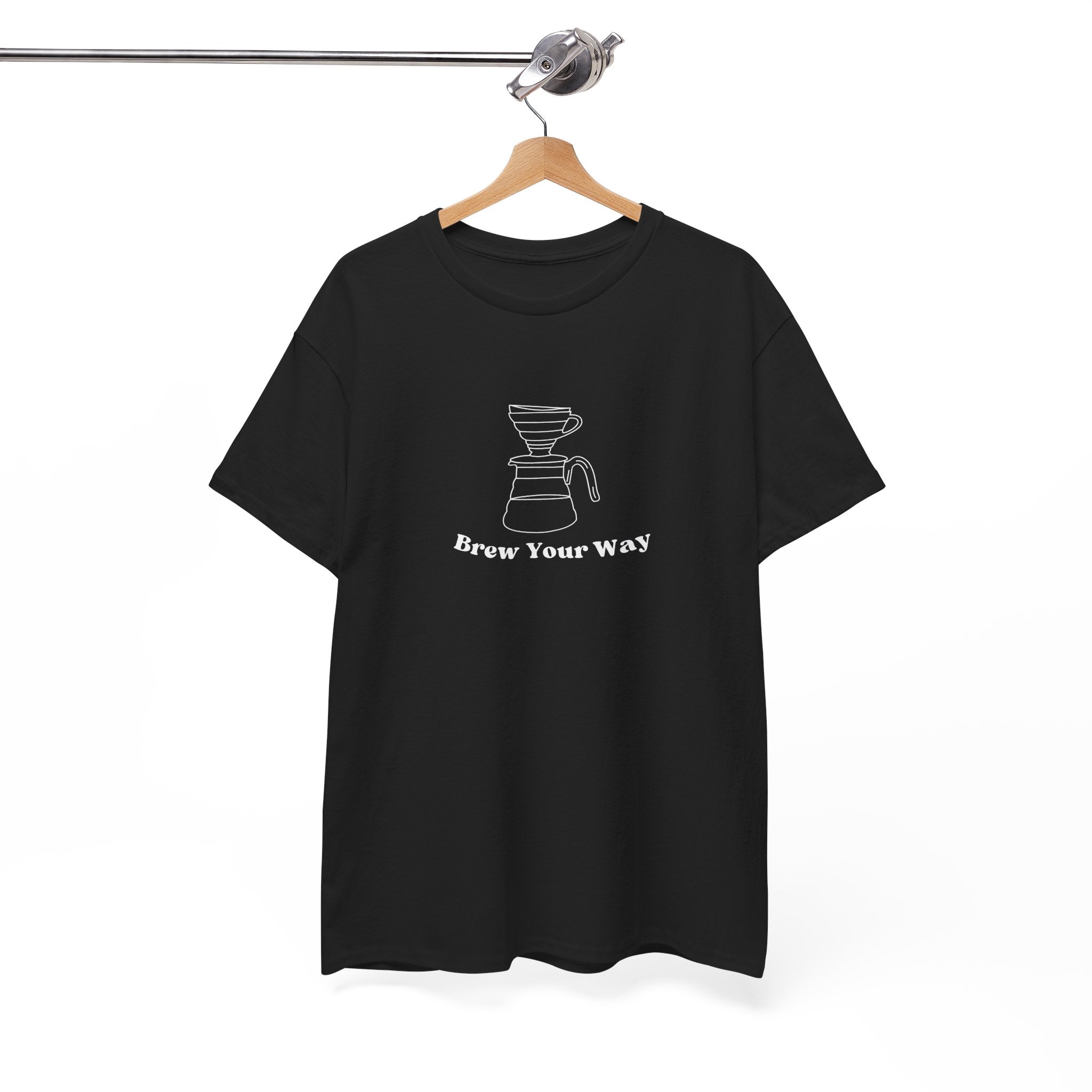 Coffee Lover Black Tee - Unisex Heavy Cotton 