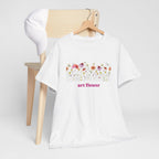 Floral T-Shirt for Women - Colorful Flower Design