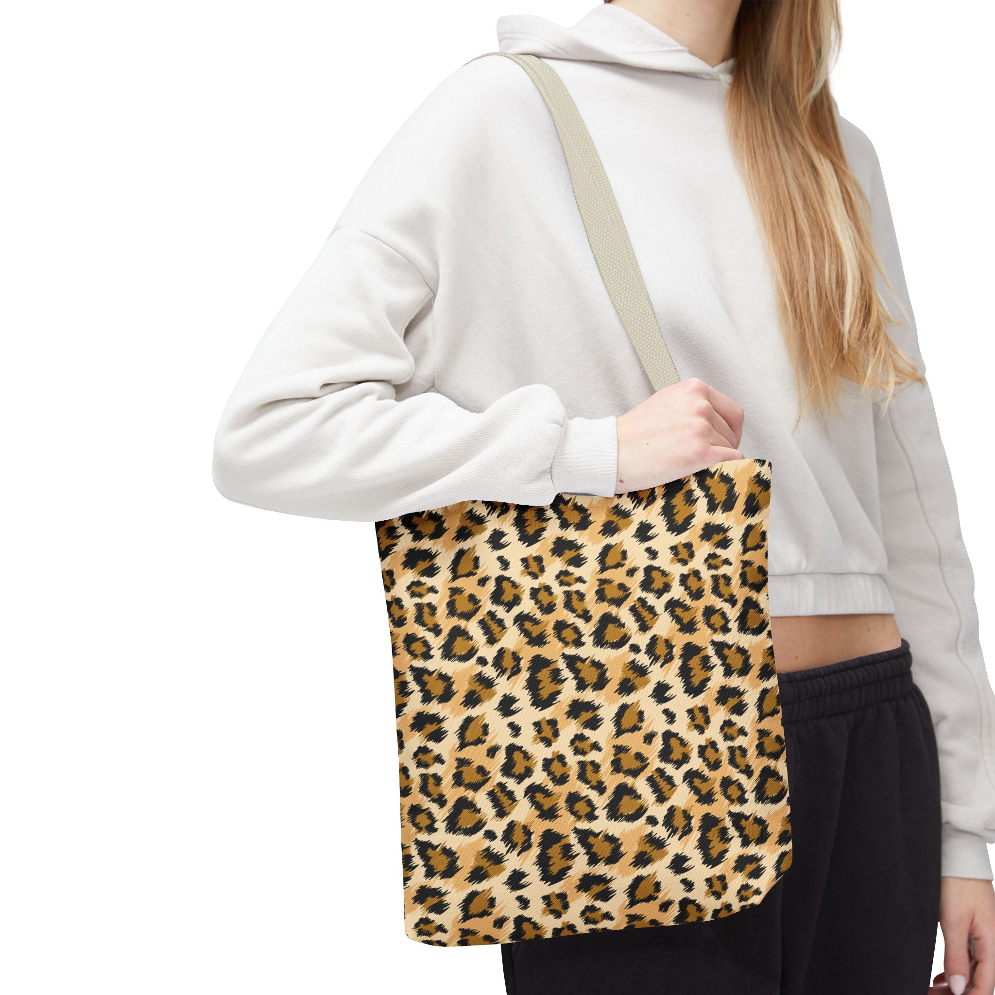 Leopard Print Tote Bag.