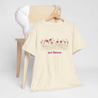 Floral T-Shirt for Women - Colorful Flower Design