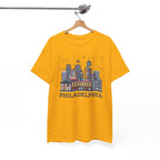Philadelphia Skyline T-Shirt — Vintage Cityscape Tee