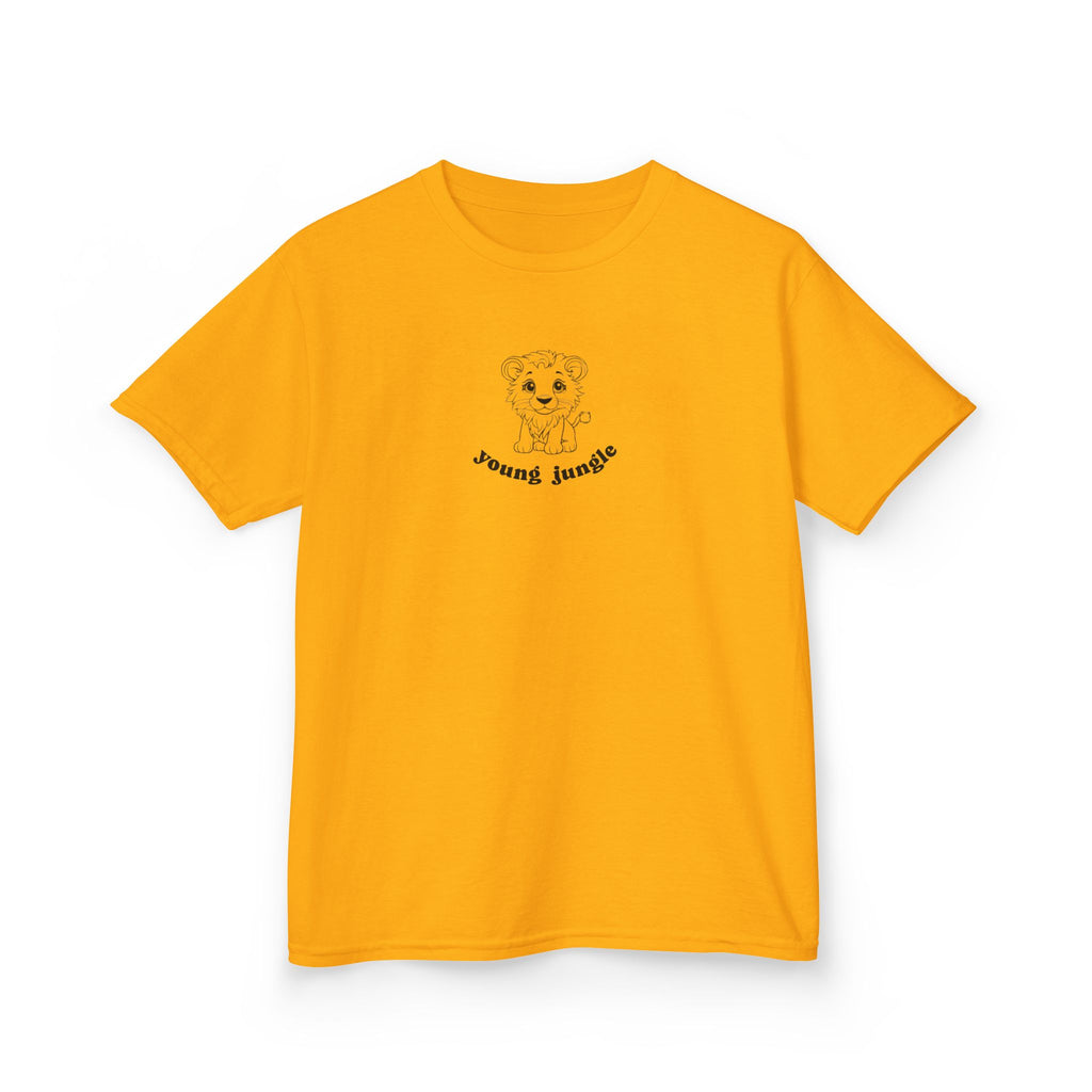 Kids Tee — Cute Puppy lion "young jungle" Graphic