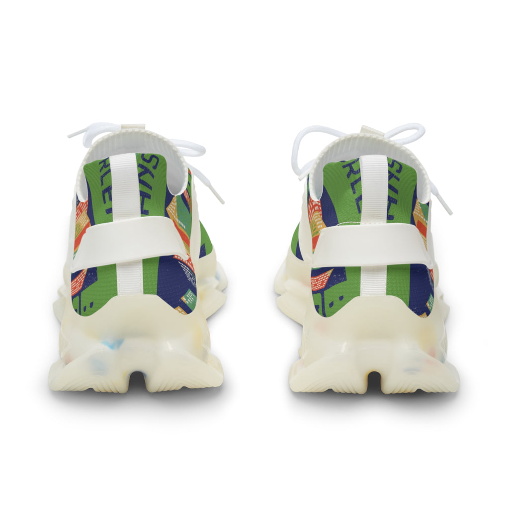 Vibrant Mesh Sneakers for Men - Trendy and Stylish Sports Footwear